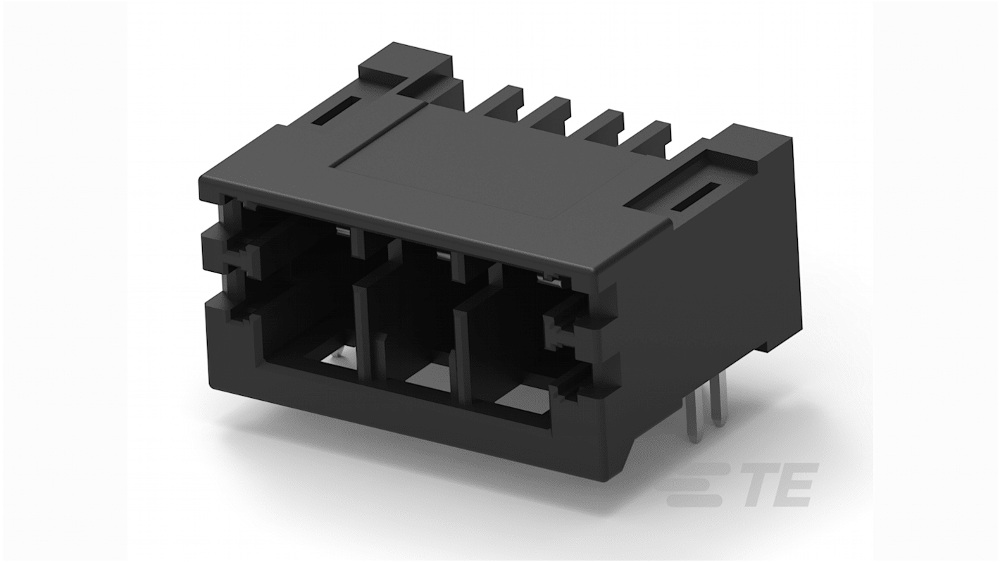 TE Connectivity, 5mm Pitch, D-2970 Dynamic, 3 Way, Pluggable Terminal Block, Header, Through Hole, 2336490-3