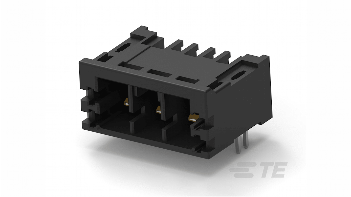 TE Connectivity, 5mm Pitch, D-2970 Dynamic, 3 Way, Pluggable Terminal Block, Header, Through Hole, 2336491-3