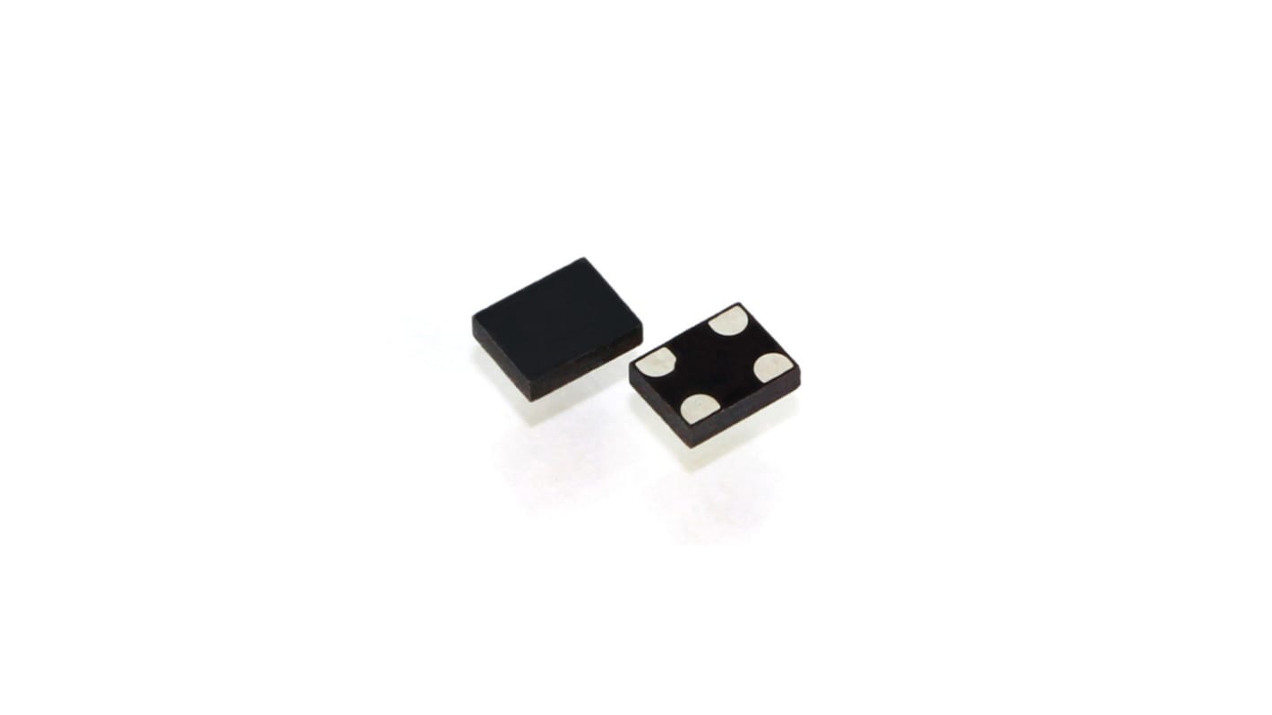 Ecliptek 25MHz MEMS MEMS Oscillator, 4-Pin Tape & Reel, 5% 50ppm, EMK33H2H-25.000M TR