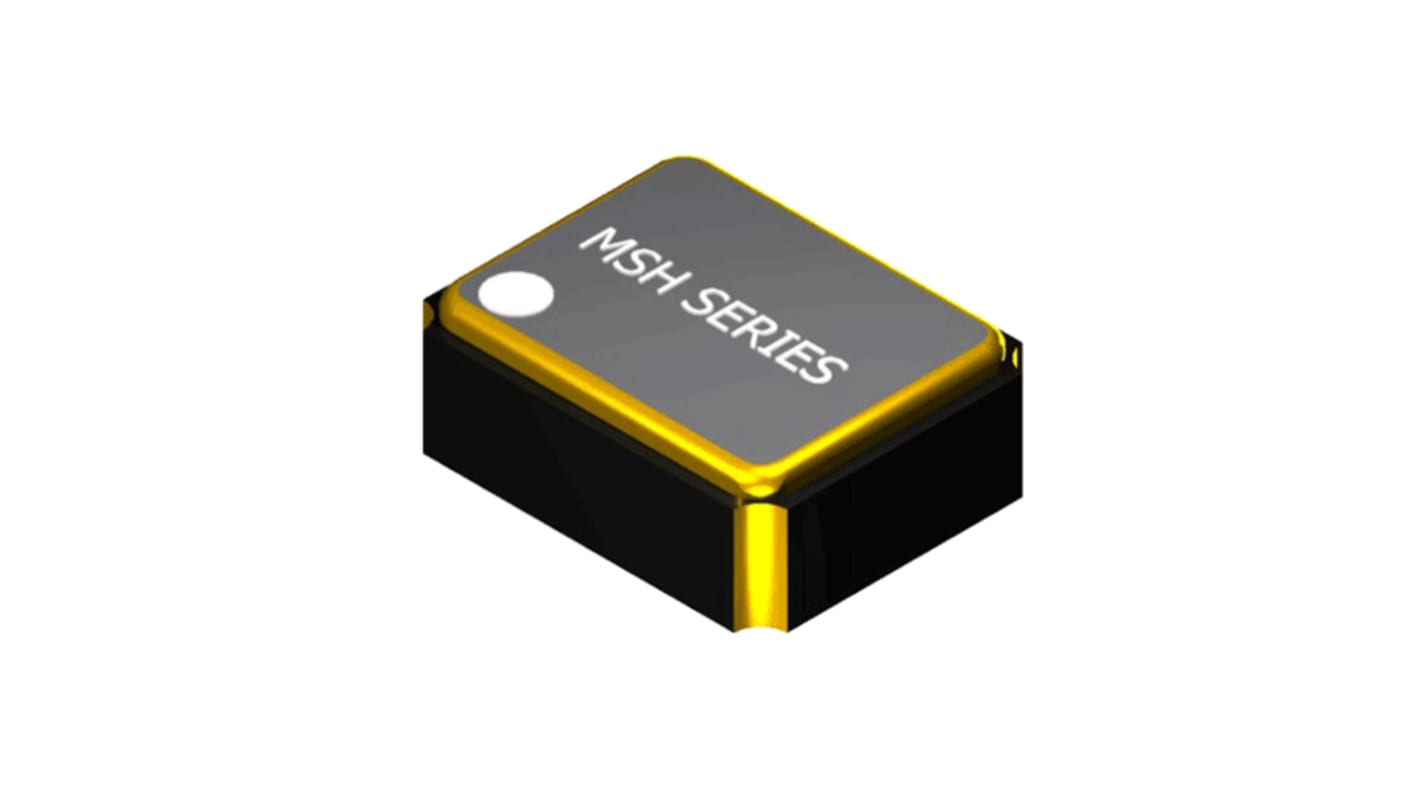 MSH302548AH-25.000MHZ-T, Oscillator, 25MHz, 25ppm HCMOS, SMD XO