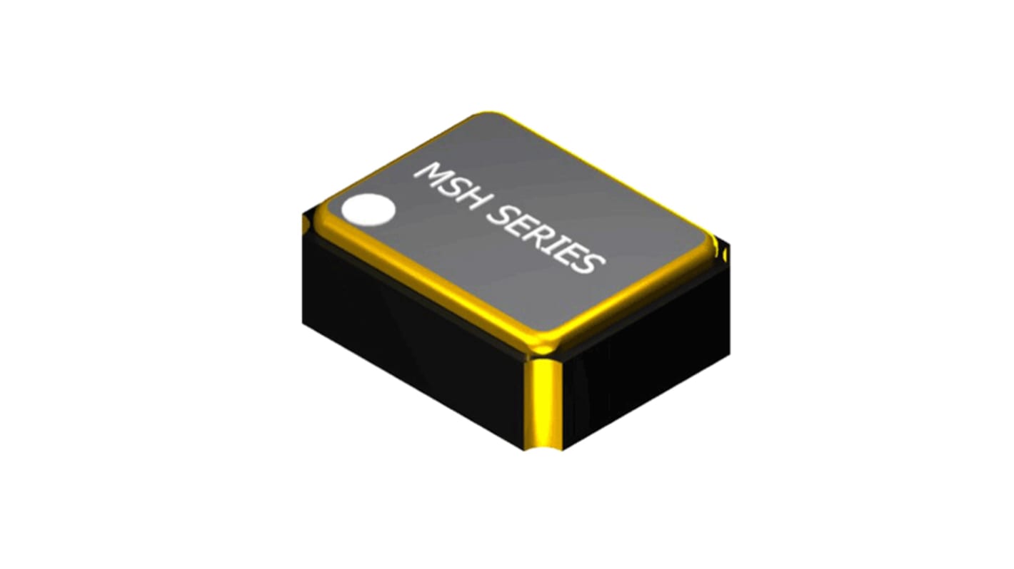 Oscillator, 25MHZ, 25ppm HCMOS SMD XO