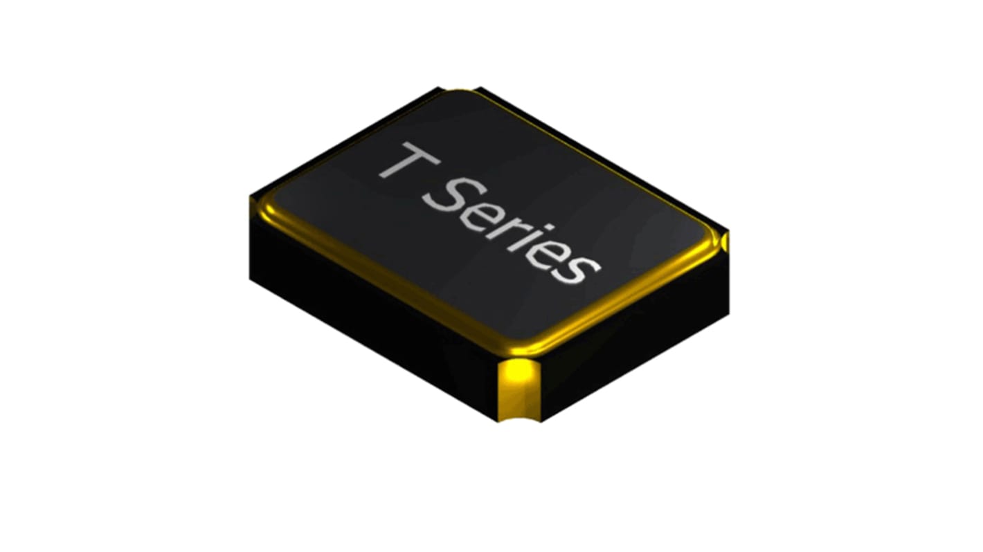 T18BD1-24.000MHZ-T, Krystalenhed, 24MHz, 30ppm, SMT, 3.2 x 2.5mm