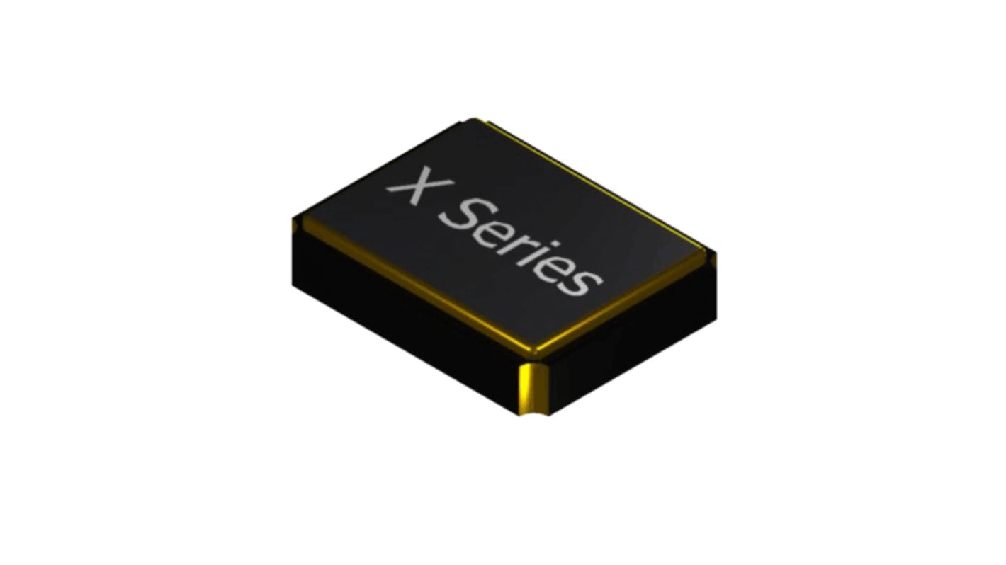 X20AB1-16.000MHZ-T, Krystalenhed, 16MHz, 2.0 x 2.5mm