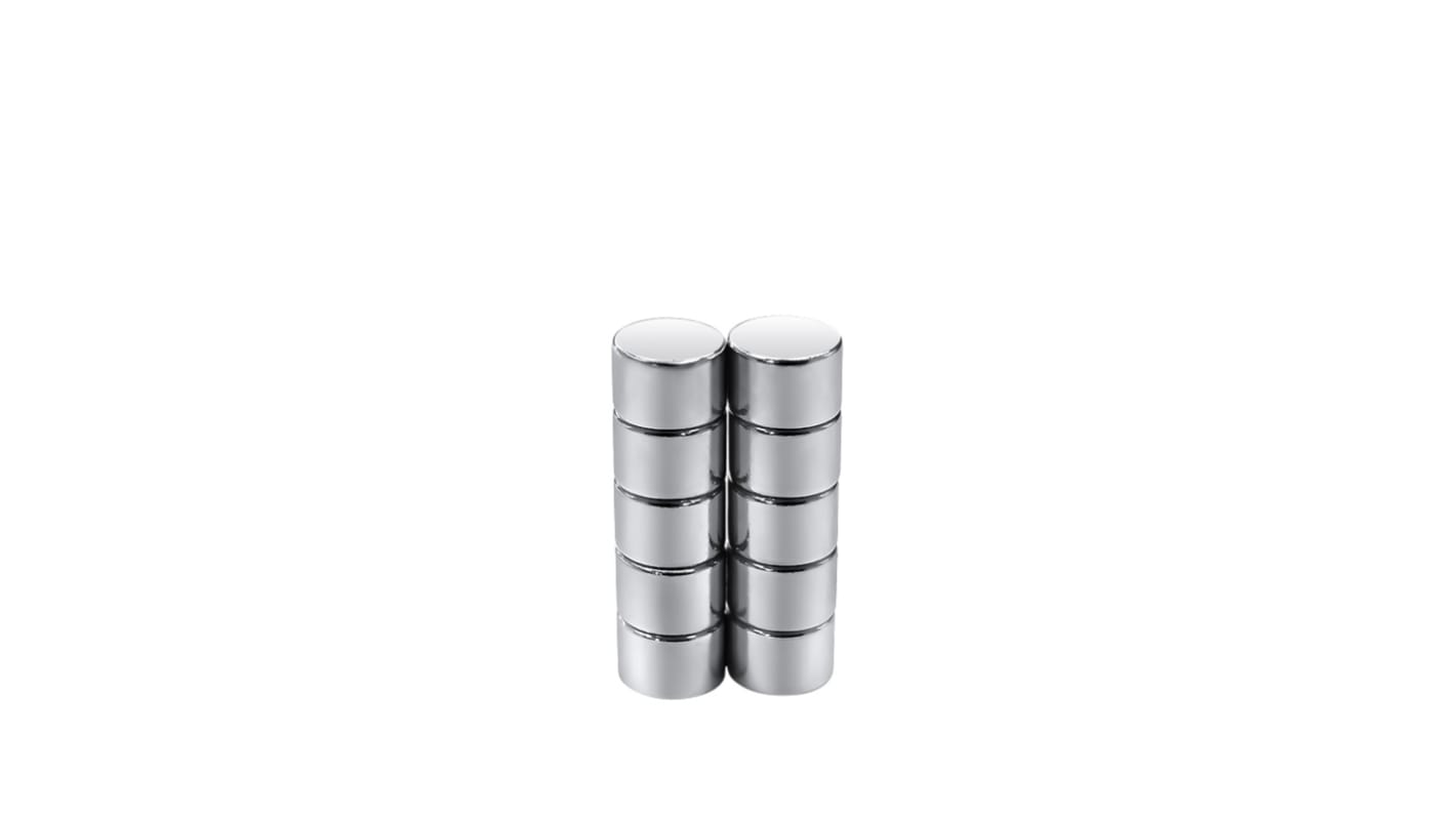 RS PRO Neodymium Magnet 0.92kg, Width 6mm