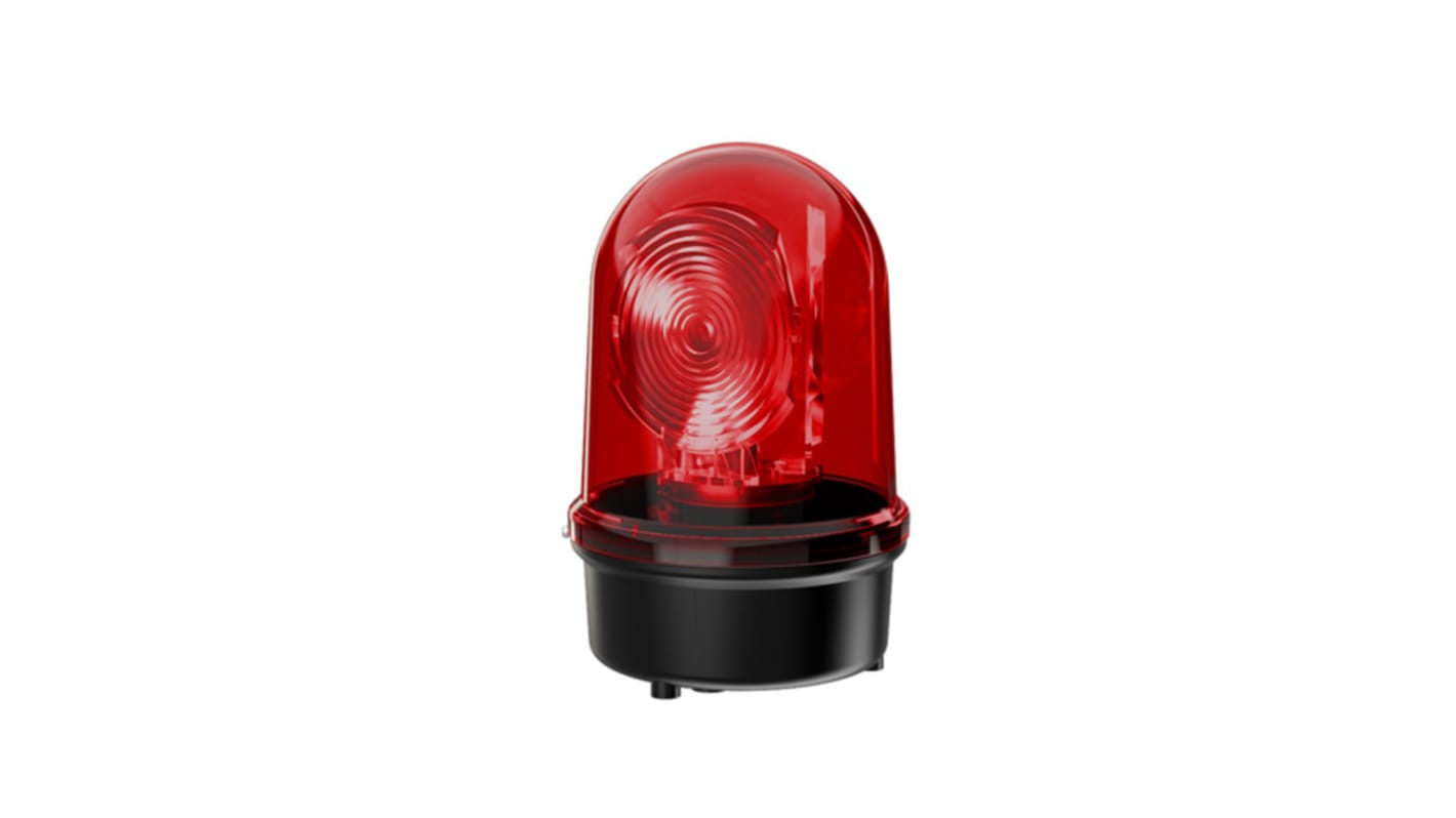 Indicador luminoso Werma, efecto Giratorio, LED, Rojo, alim. 24 V