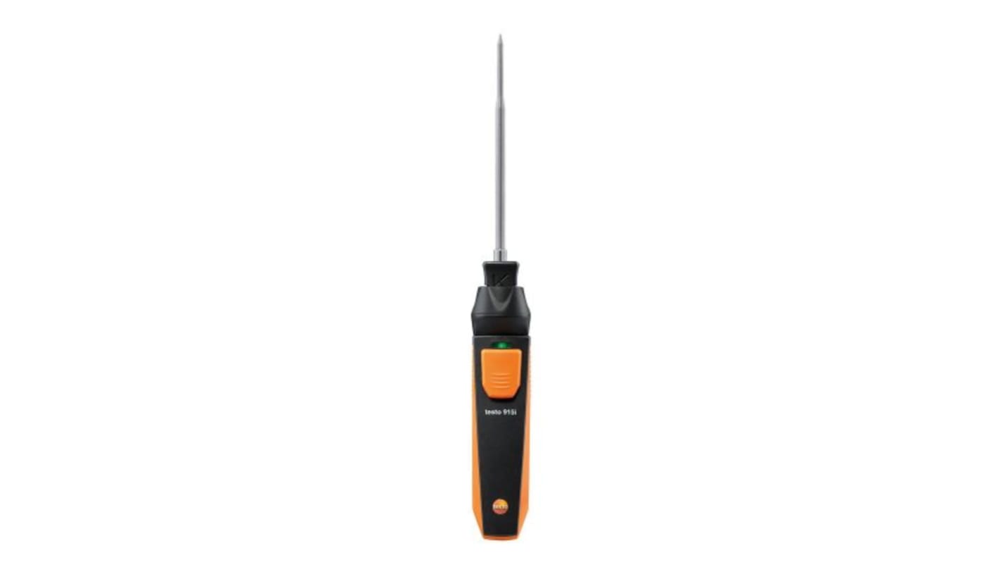 Testo 915i Wireless Digital Thermometer, K Probe, 1 Input(s), ±1 °C Accuracy