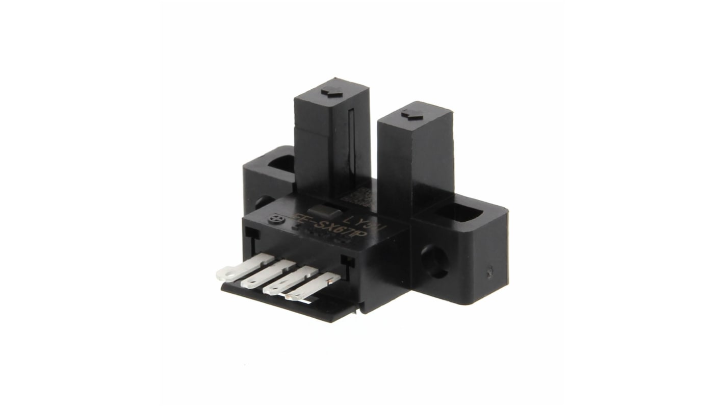 Rs-Online Sensore fotoelettrico a forcella Omron a fascio diretto rilevamento 5 mm uscita NPN