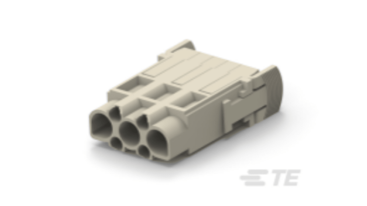 Connettore alimentazione TE Connectivity, Maschio, 7 Pin, 40A, 380 V