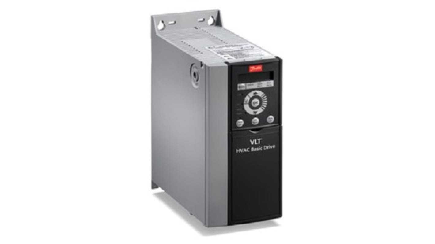 Variador de frecuencia Danfoss serie PK75, 0,75 kW, 380 → 480 V ac, 3 fases, 2 A, 400Hz, IP20 / chasis, Modbus