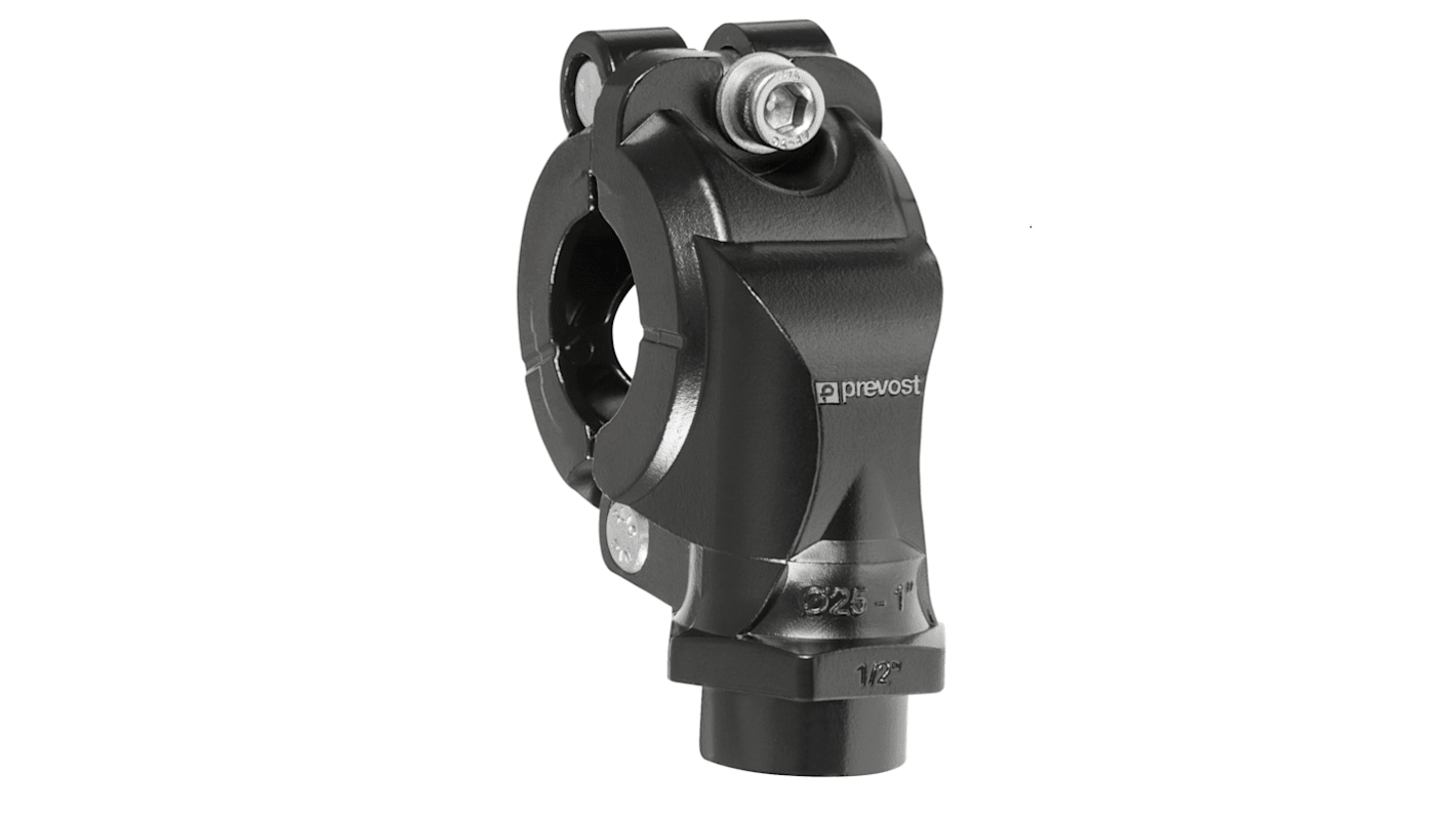 PREVOST 16bar Aluminium G 1/2 Tapping Flange, 40mm outside diameter