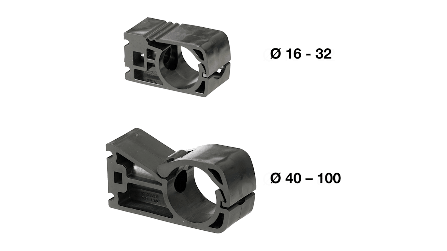 PREVOST 夹具, M8螺纹, 25mm管2外径