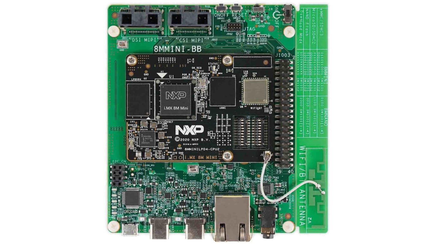 NXP i.MX 8M Mini LPDDR4 EVKB Board Hardware Development Kit Evaluation Kit 8MMINILPD4-EVKB