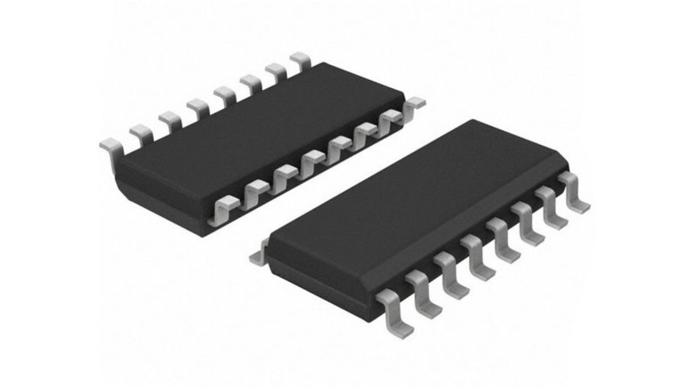 NXP 8, 8-Channel I/O Expander 16, 16-Pin SO16, SO16, PCF8574AT/3,518