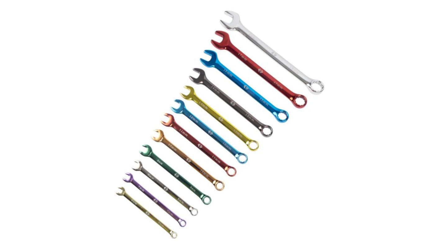 CK 12-Piece Combination Spanner Set, 6 → 19 mm, Chrome Vanadium