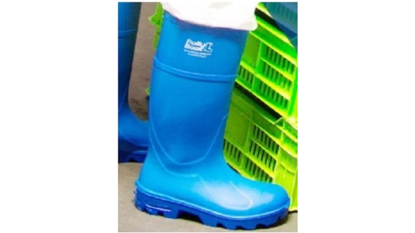 Pollyboot Steel Toe Capped Unisex Safety Boot, UK 7, EU 41