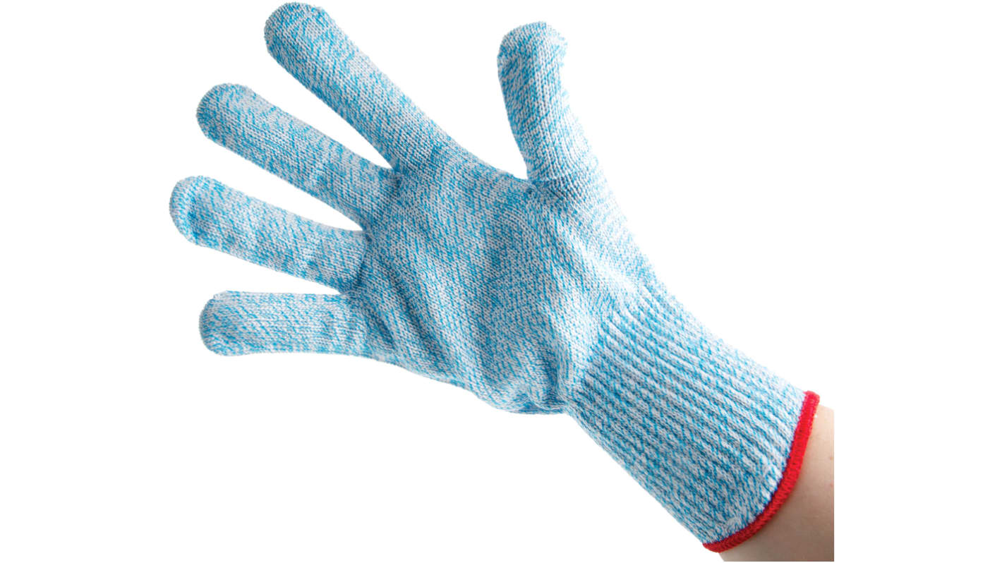 Pro Fit Blue Filament Yarn Cut Resistant, Food Gloves, Size 8