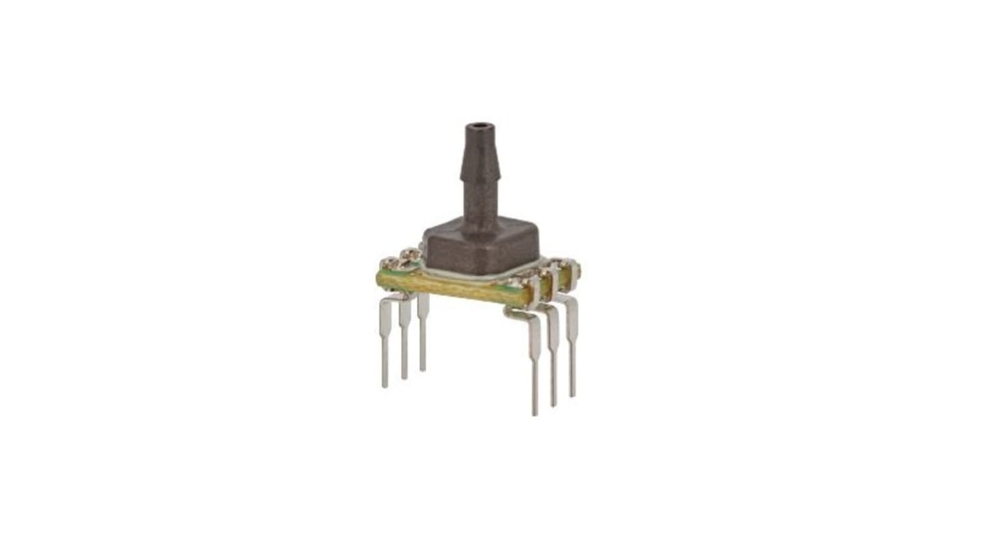 Honeywell Gauge Pressure Sensor, 6.89kPa Operating Max, Through-Hole Mount, 6-Pin, 206.84kPa Overload Max, DIP