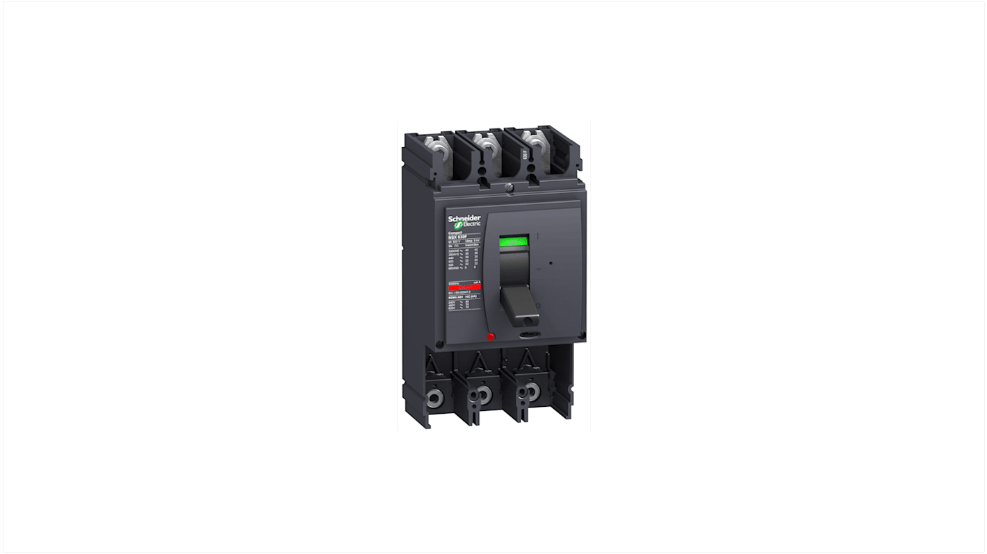 Interruttore magnetotermico scatolato LV432814, 3, 630A, 690V, potere di interruzione 100 kA, Fissa