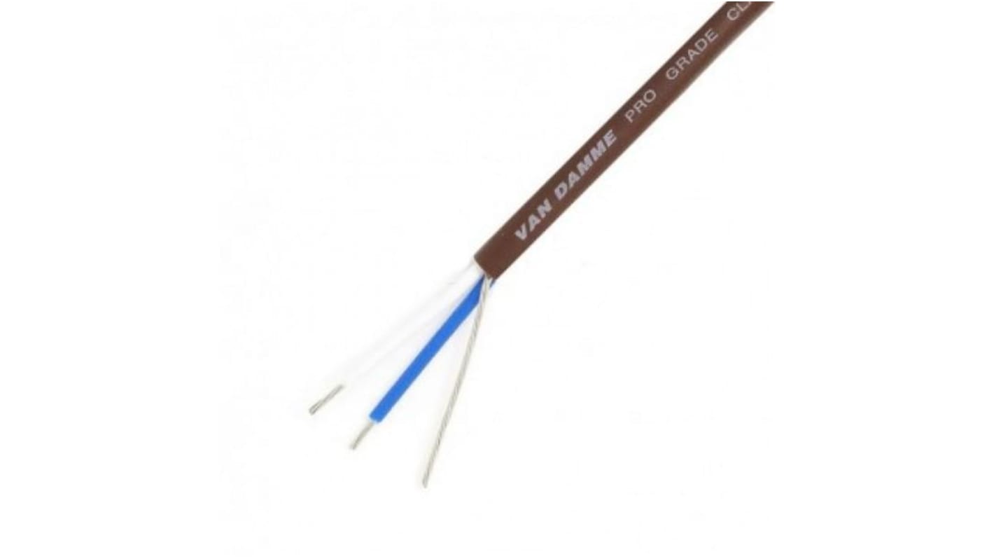 Van DammeClassic XKE Series, 0.22 mm2 CSA, 3.5mm od, 100m, Brown