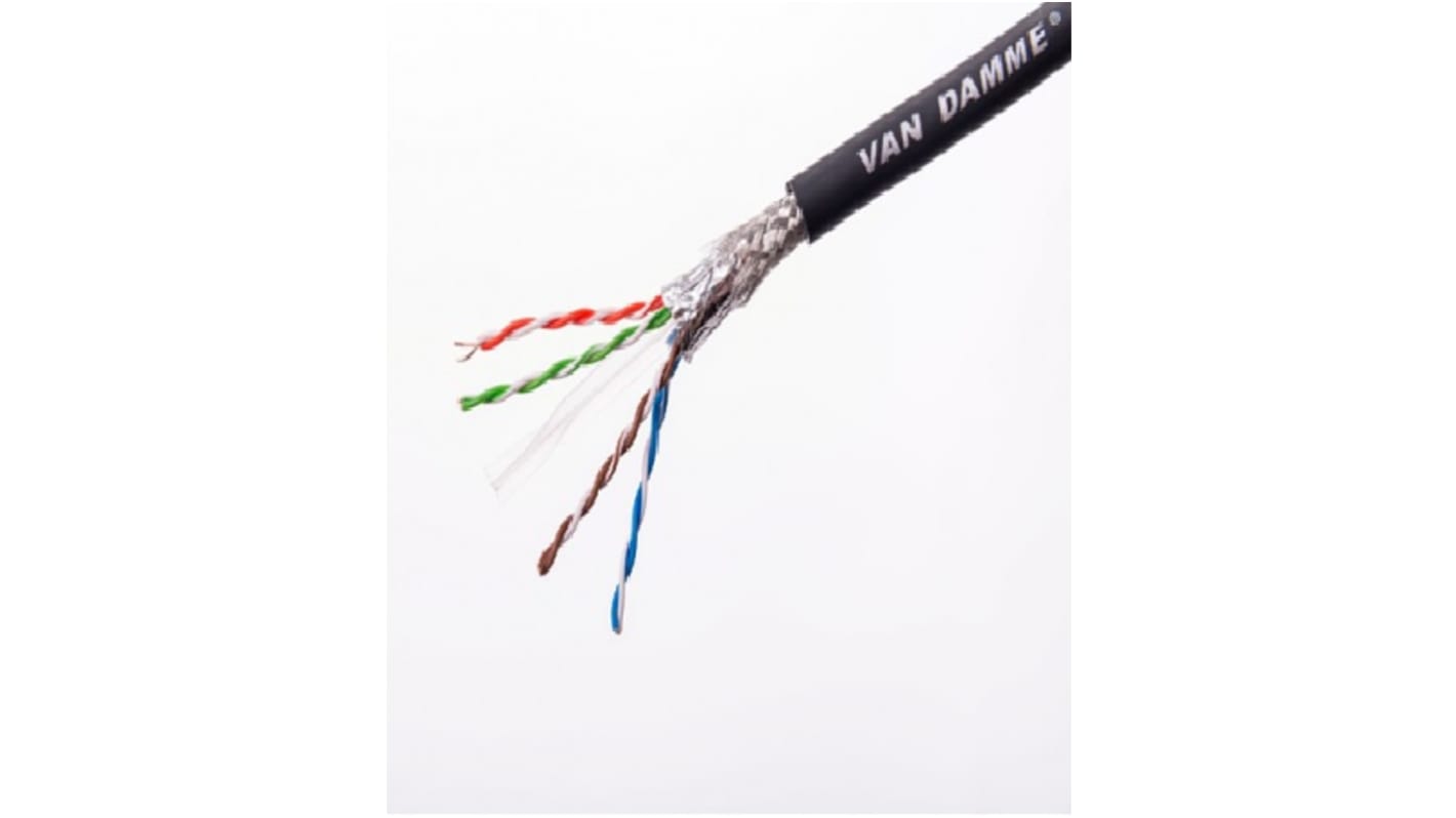 Kabel Ethernet Cat6 długość 100m Niezakończony Van Damme