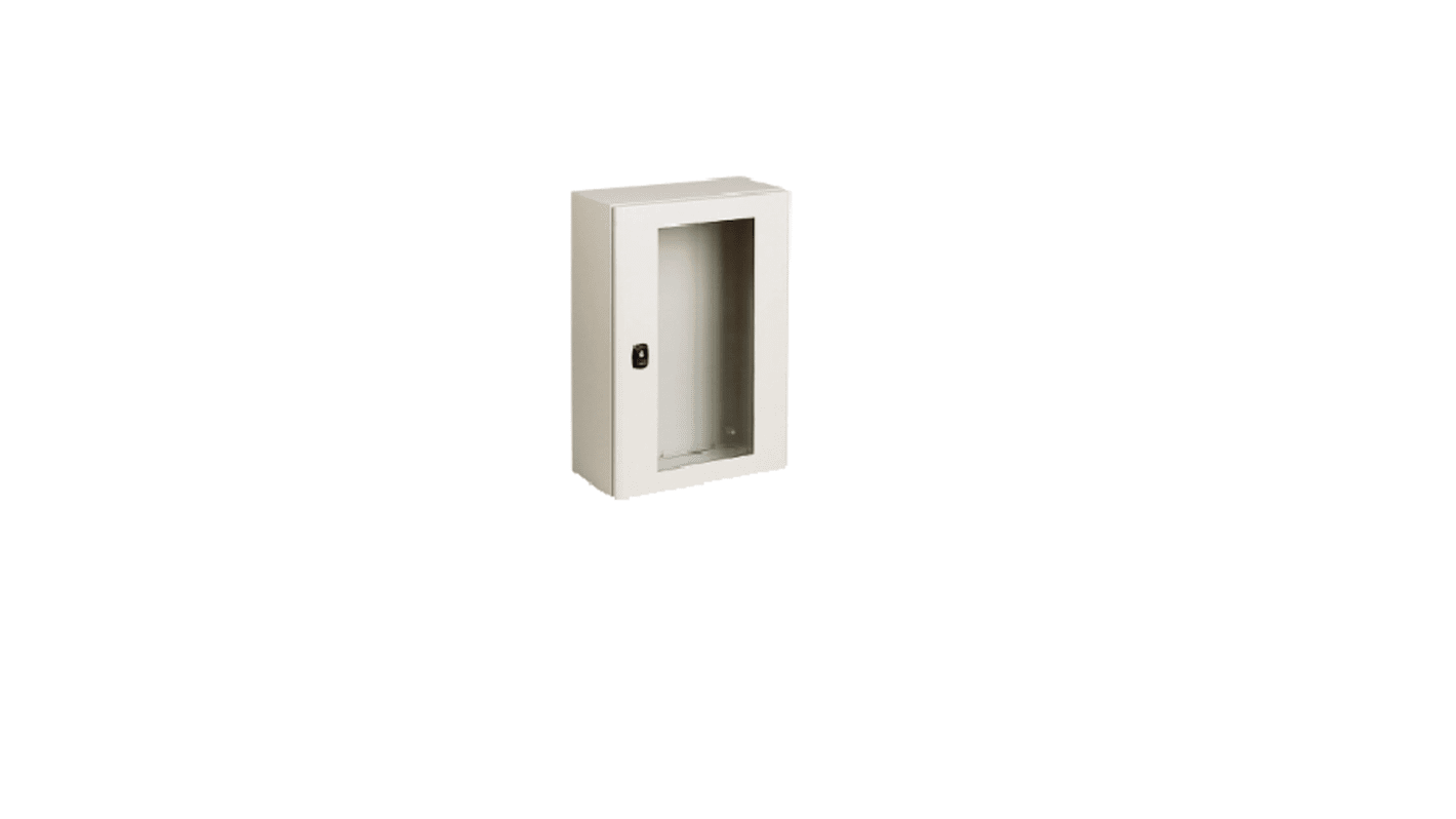 Schneider Electric PanelSet S3D Series Steel Metal Enclosure, IP66, Viewing Window, 600 mm x 800 mm x 300mm