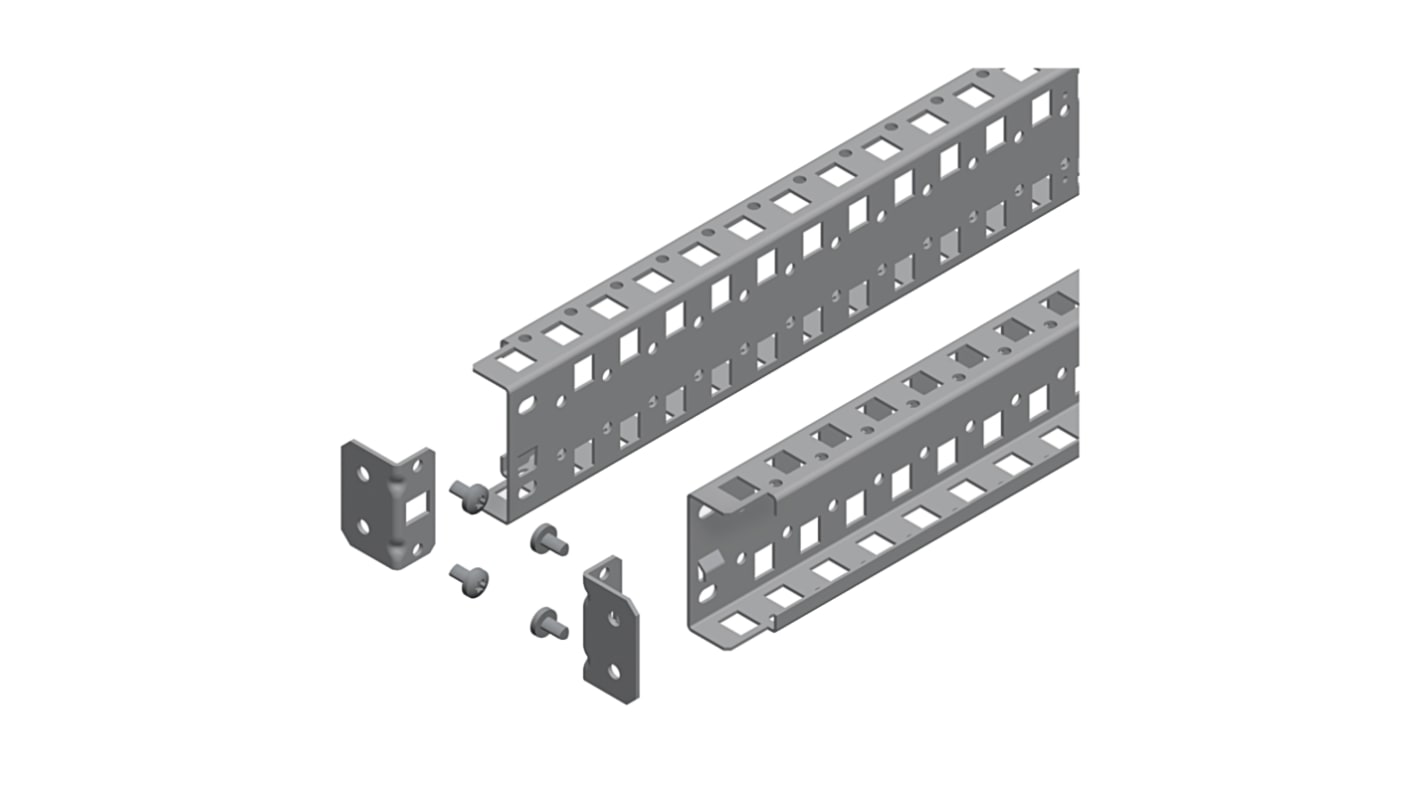 Schneider Electric, Stahl, 65mm breit, 27mm tief