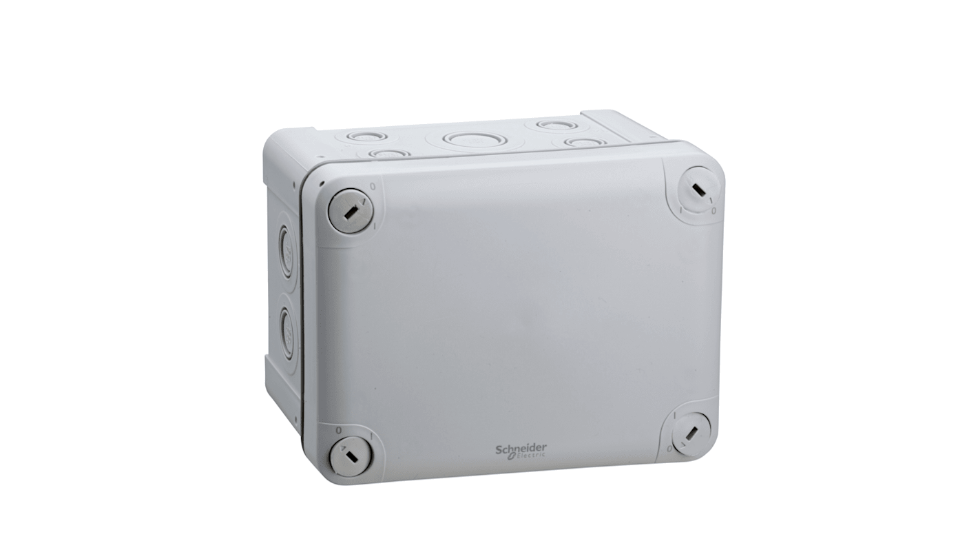 Schneider Electric Polypropylene Junction Box, IP55, 165 x 85 x 120mm