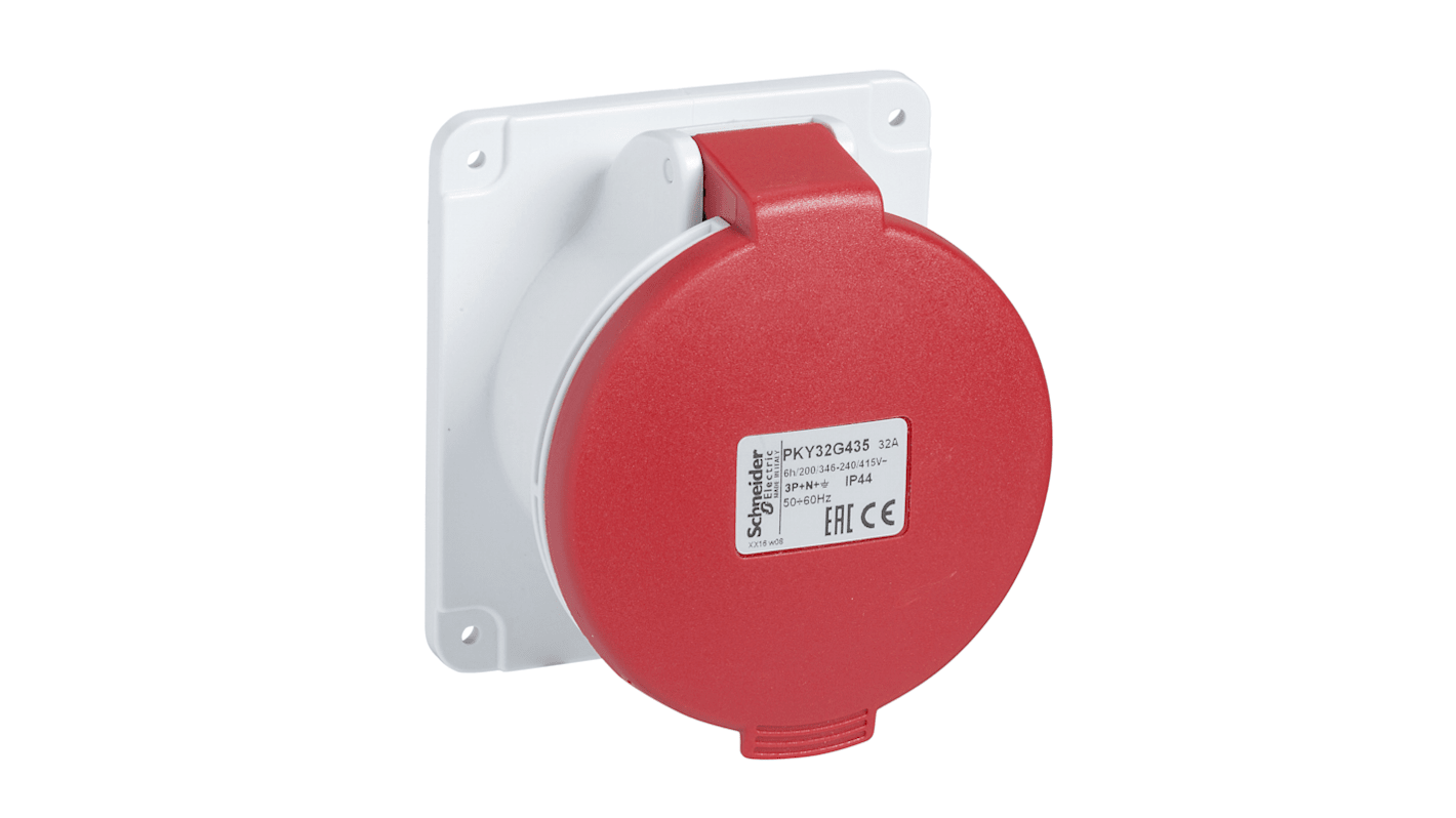 Contenitore connettore maschio Schneider Electric PKY, 3P + N + E, 32A, Montaggio su cavo