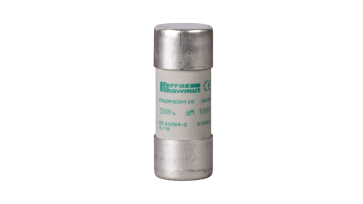 Schneider Electric 125A Cartridge Fuse, 22 x 58mm