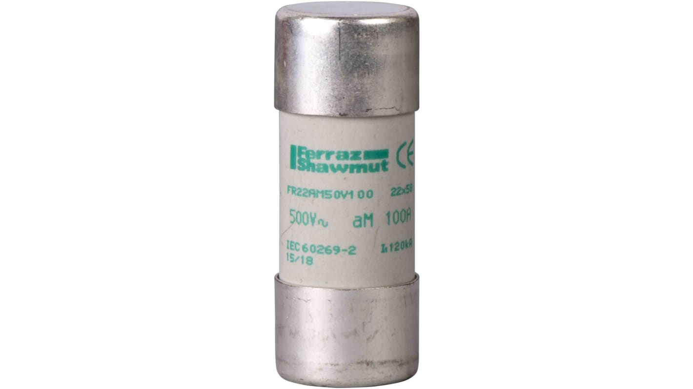 Schneider Electric 80A Cartridge Fuse, 22 x 58mm