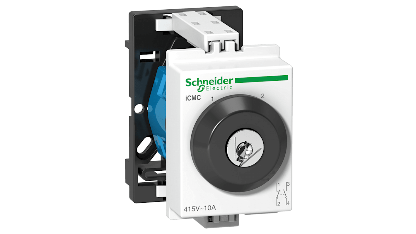 Schneider Electric IP40 Key Switch, SPDT 2-Way