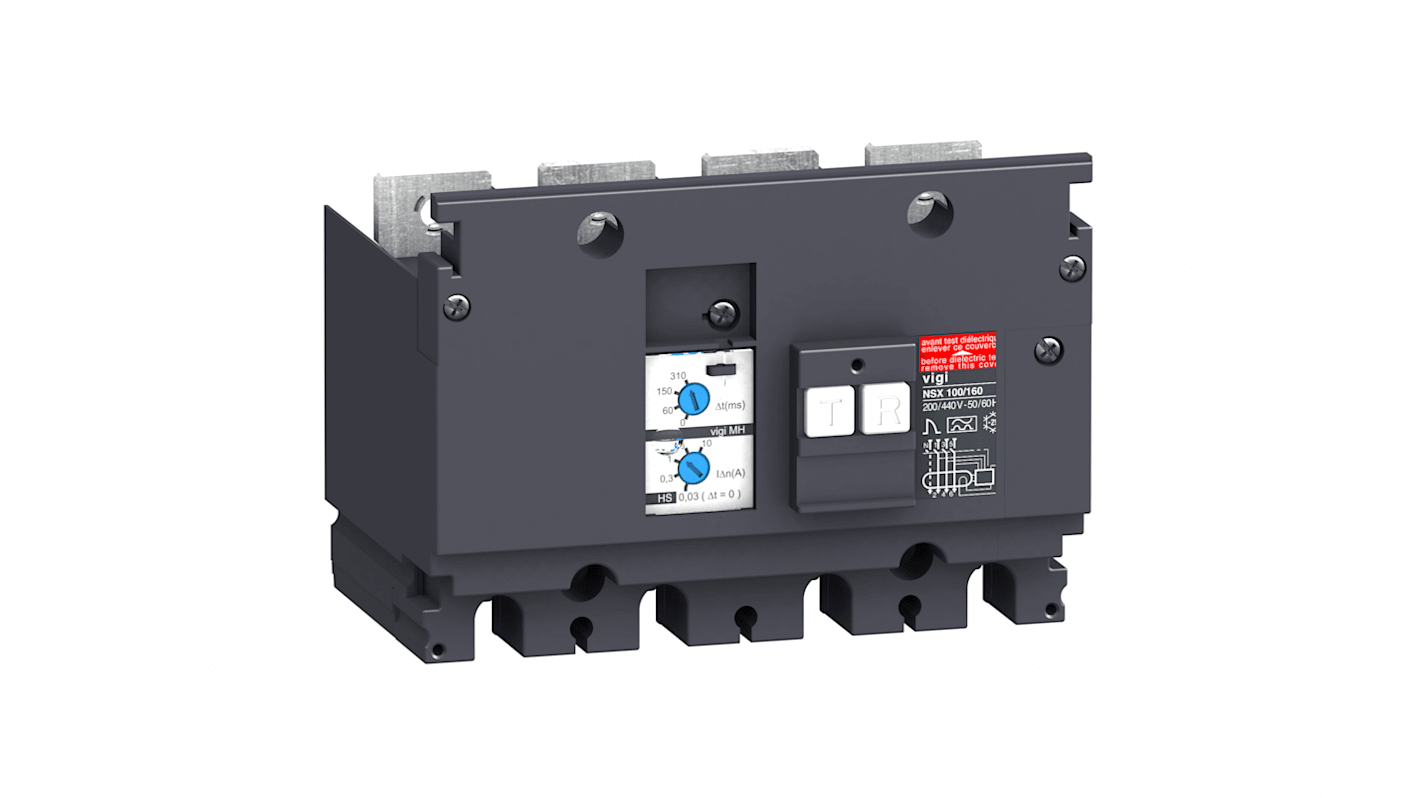Schneider Electric 440 → 550V ac Electronic Earth Leakage Circuit Trip for use with Compact NSX 100/160 Circuit