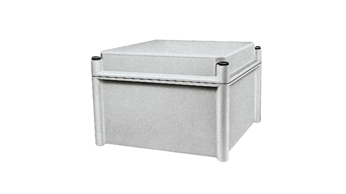Caja de uso general Schneider Electric de Poliéster Reforzado con Fibra de Vidrio Gris, 270 x 360mm, IP66