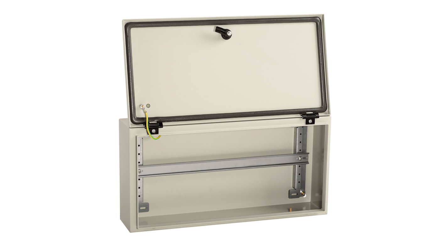 Schneider Electric PanelSet S3D Series Steel Wall Box, IP66, 300 mm x 400 mm x 150mm