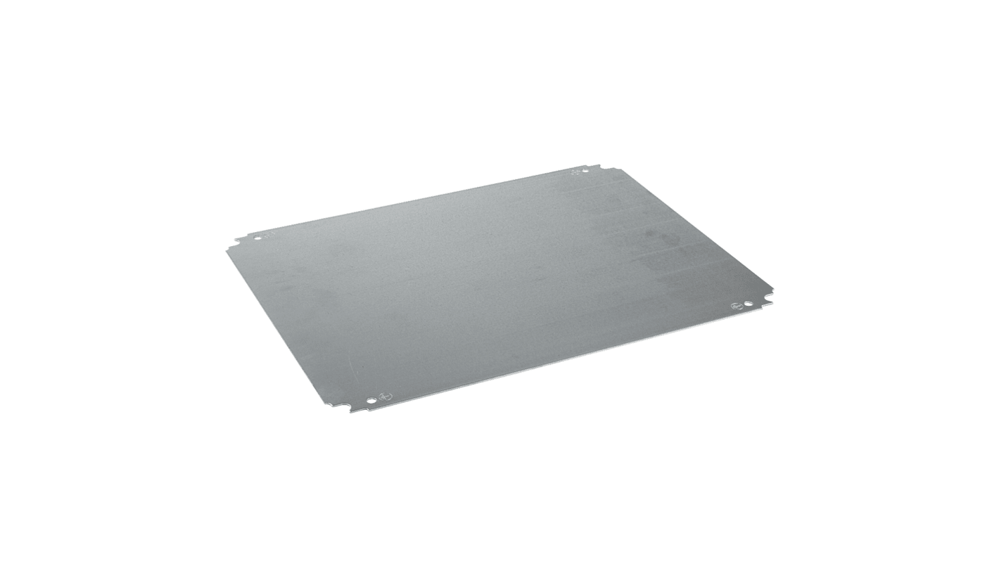 Schneider Electric NSYMM Series Mounting Plate, 1200mm H, 600mm W for Use with Spacial CRN, Spacial S3D, Spacial S3X,