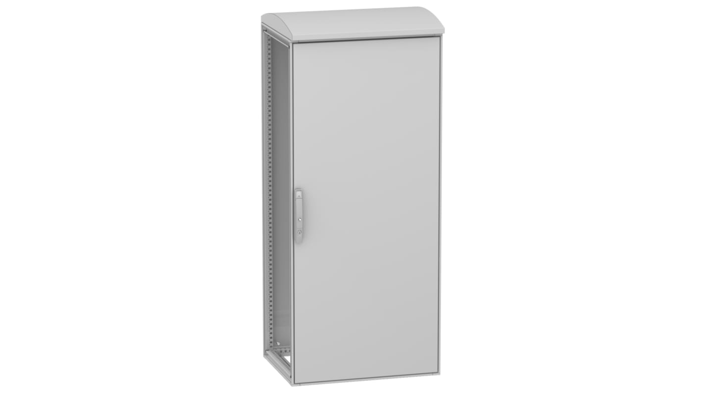 Schneider Electric NSYSFHD Systemschrank IP55, aus Stahl Grau, eine Tür , 1662 x 600 x 430mm