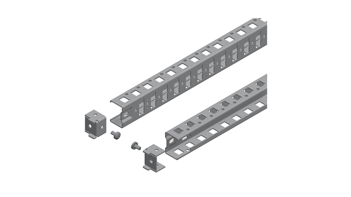 Schneider Electric NSYSUCR Series Cross Rail, 40mm W, 1400mm H For Use With Spacial SF, Spacial SFX, Spacial SM,