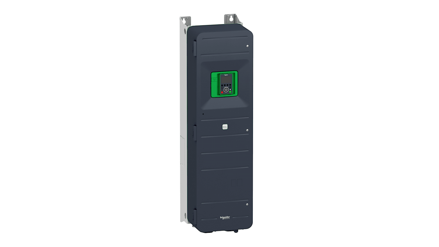 Variador de velocidad Schneider Electric serie Altivar, 37 kW, 480 V, 3 fases, 57,3 A., 500Hz, IP54, Modbus serie