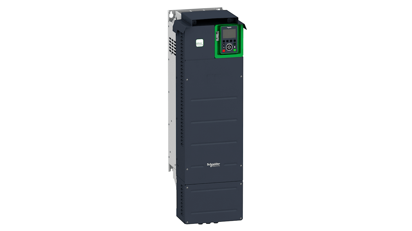 Variador de velocidad Schneider Electric serie Altivar, 90 kW, 480 V, 3 fases, 135,8 A., 500Hz, IP55, Modbus serie