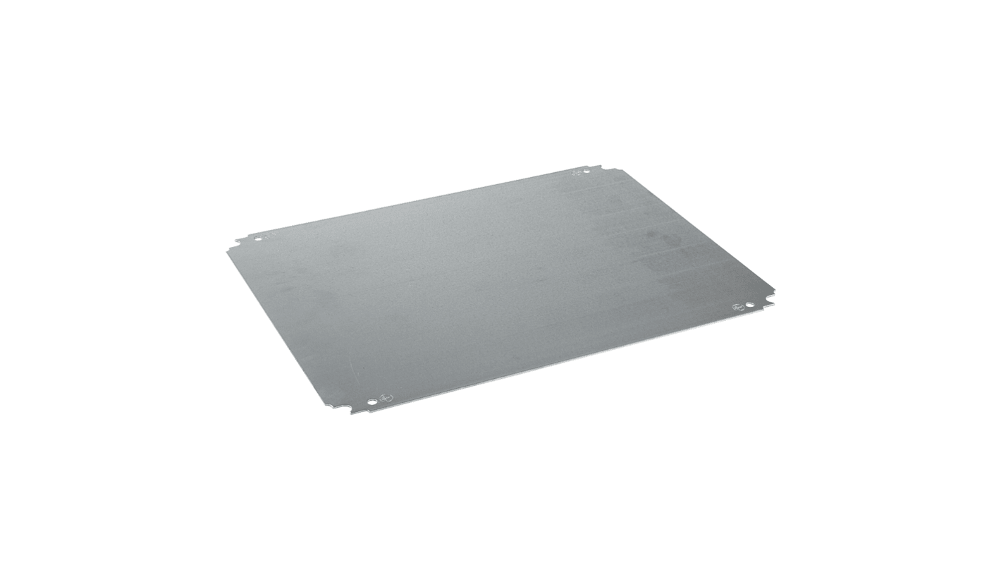 Schneider Electric NSYM Series Mounting Plate, 600mm H, 800mm W for Use with Spacial CRN, Spacial S3D, Spacial S3X,