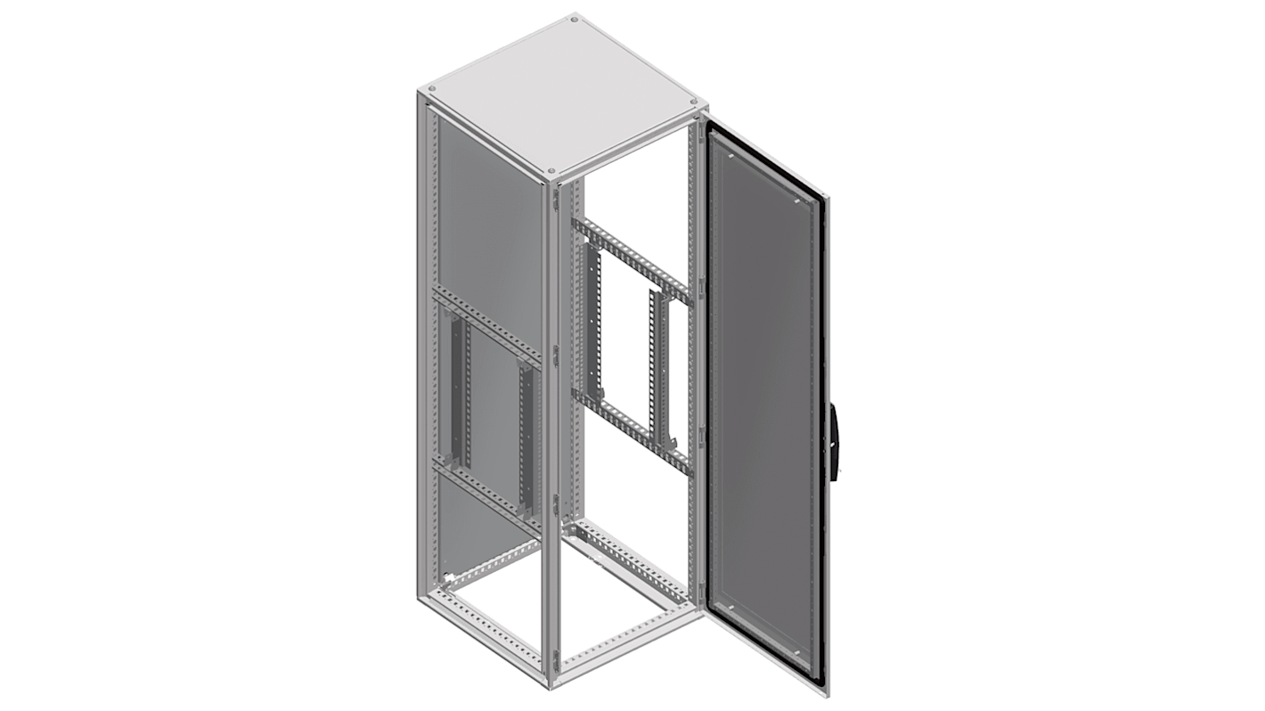 Schneider Electric NSYRCKP Series Grey 17U Steel Server Rack