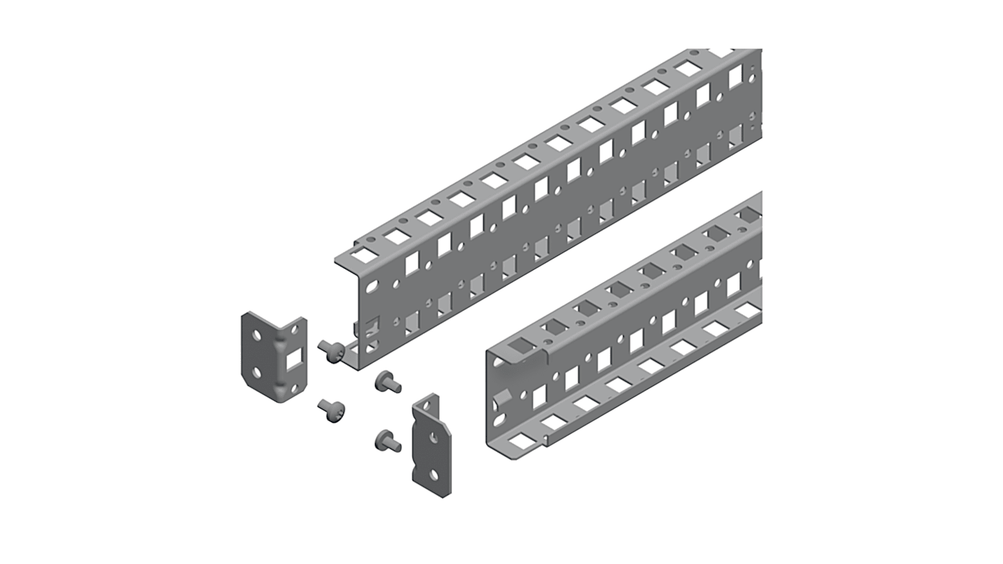 Schneider Electric NSYSUCR Tragschiene B. 65mm H. 1800mm für Spacial SF, Spacial SFX, Spacial SM, Spacial SMX