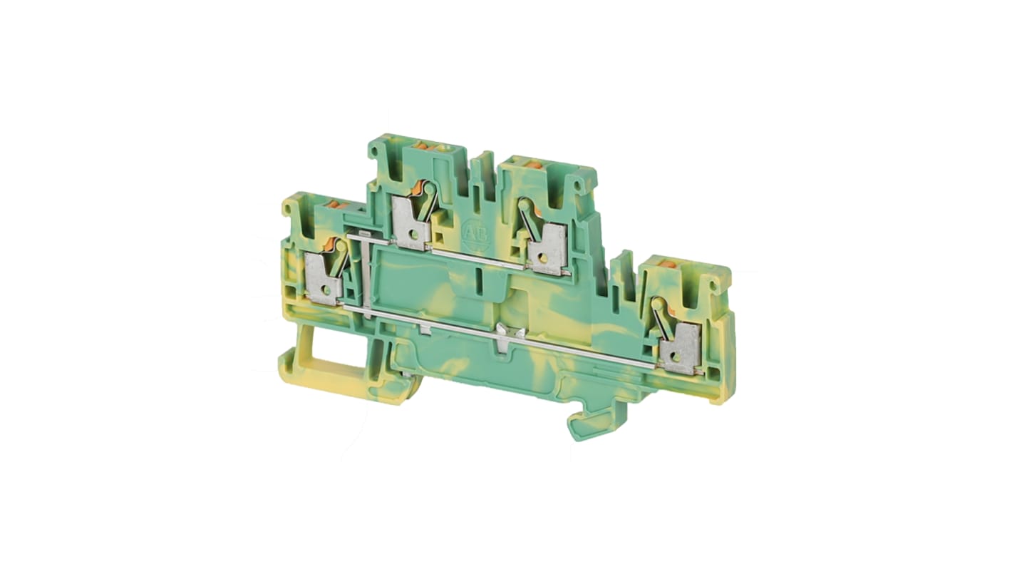 Allen Bradley 1492-PDG3C 1492-P Series Green/Yellow