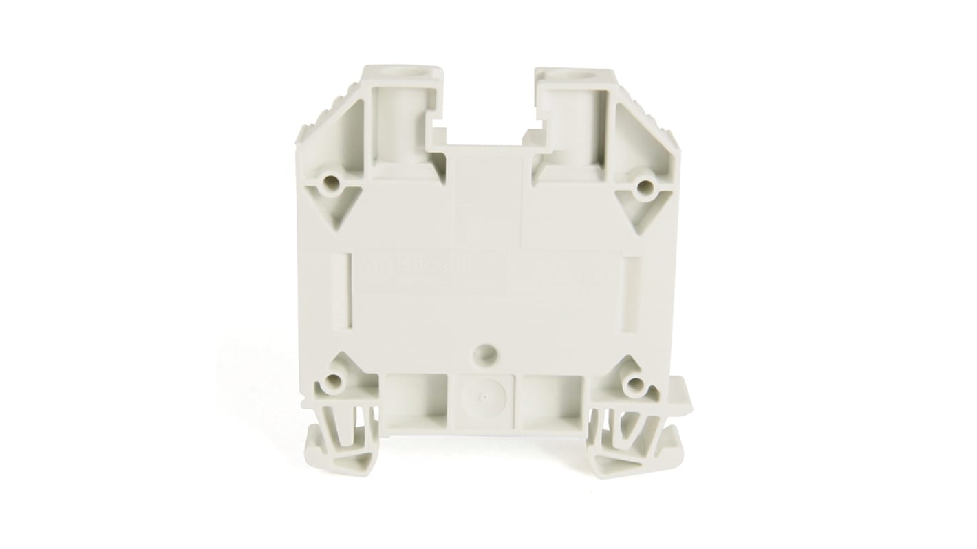 Rockwell Automation 1492-J16 Series Feed Through Terminal Block, 2-Way, 85A, 18 - 4 AWG Wire, Screw Termination