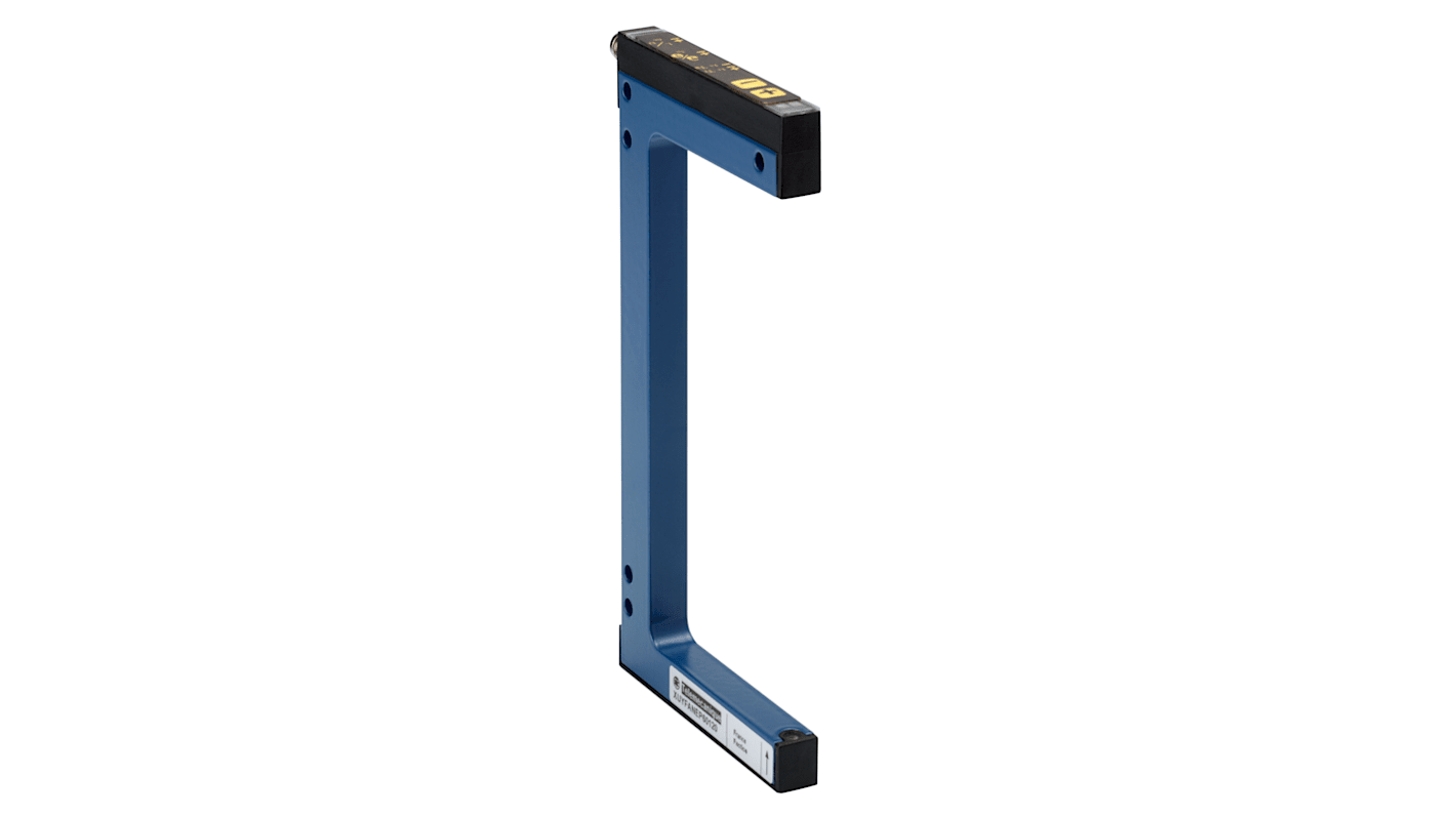 Telemecanique Sensors Through Beam Photoelectric Sensor, Fork Sensor, 80 mm Detection Range