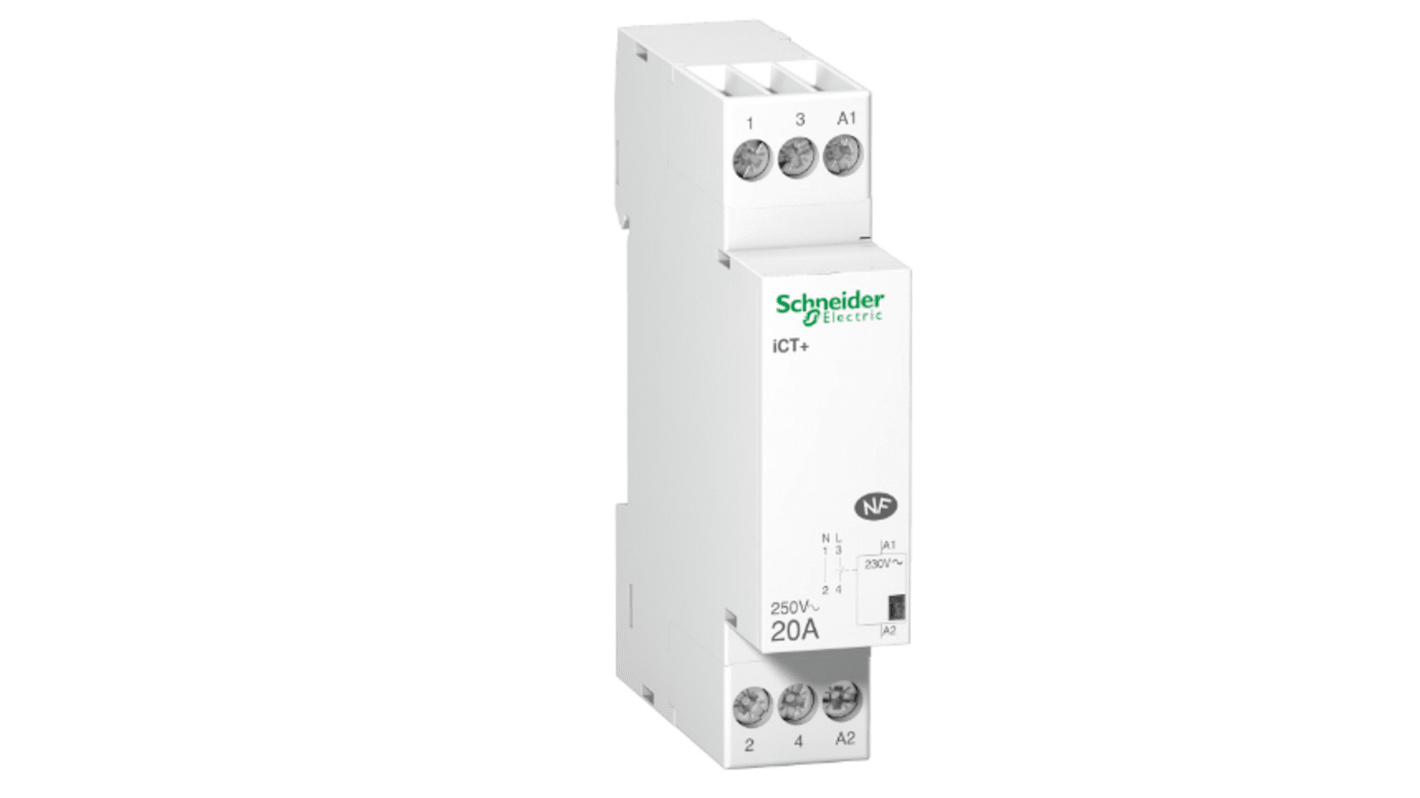 Stycznik 230 V Schneider Electric styki: 1 3,6 kW 20 A 1NO A9C15030