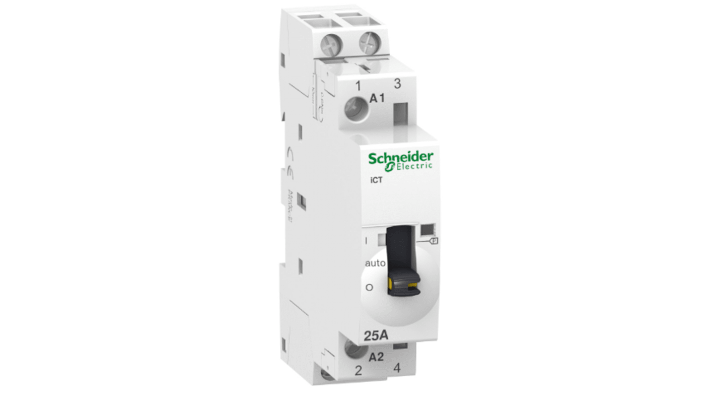 Stycznik 24 V Schneider Electric styki: 2 25 A 2NO A9C21132