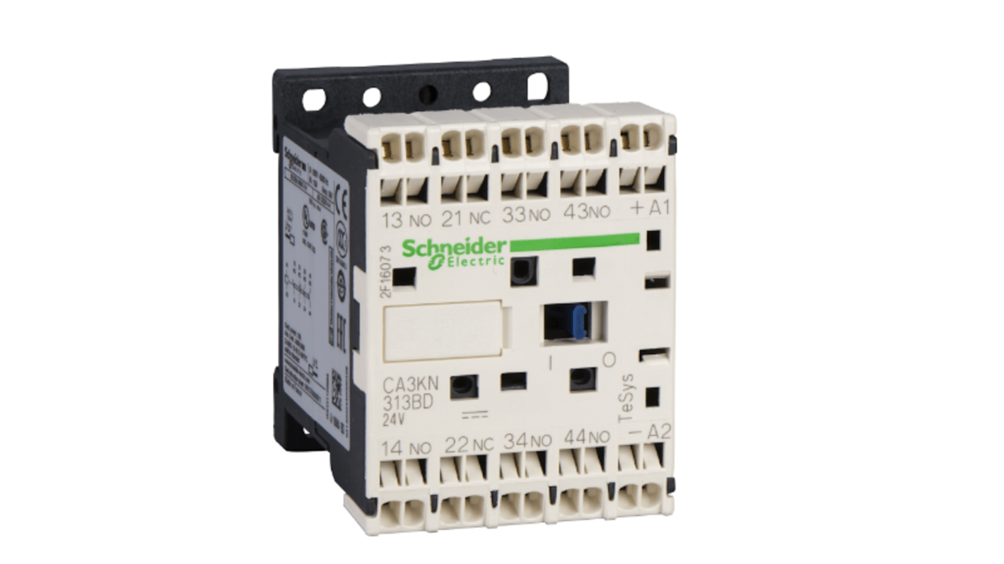 Schneider Electric TeSys Steuerrelais, DPST 2 Schließer + 2 Öffner, 24 V dc / 10 A