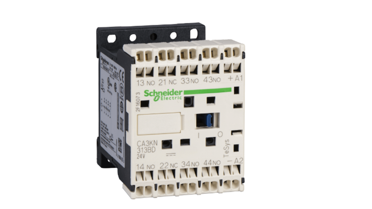 Schneider Electric TeSys Steuerrelais, DPST 2 Schließer + 2 Öffner, 24 V dc / 10 A