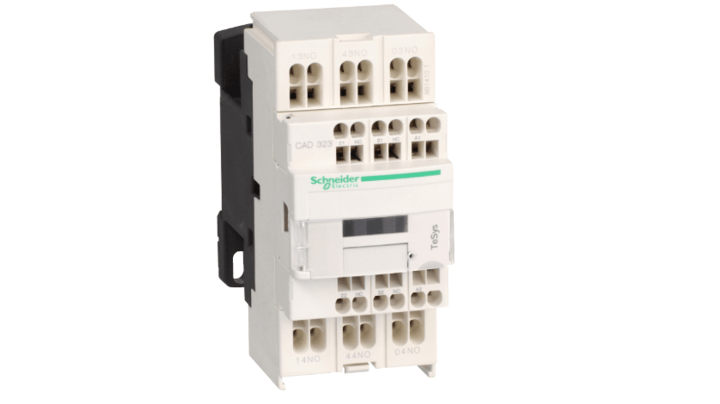 Relé de control Schneider Electric TeSys, 3 NA + 2 NC